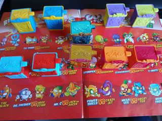 Coleção Completa SuperZings Série 1 + Extras Raros