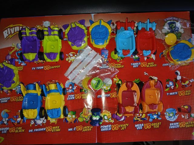 Coleção Completa SuperZings Série 1 + Extras Raros