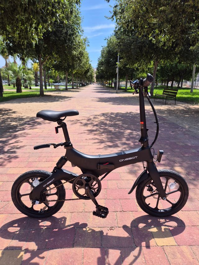 Bicicleta Eléctrica Plegable Onebot S6 Negra