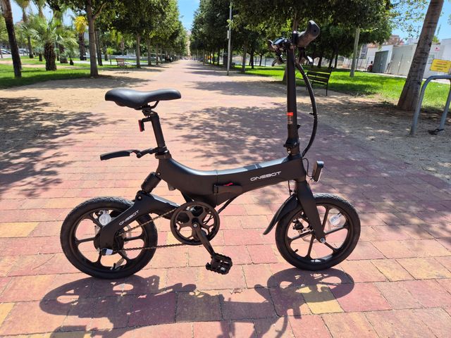 Bicicleta Eléctrica Plegable Onebot S6 Negra