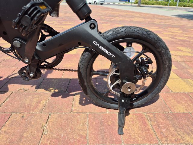 Bicicleta Eléctrica Plegable Onebot S6 Negra