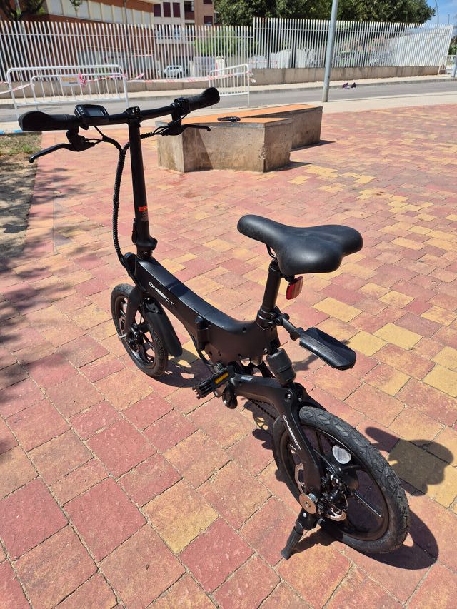 Bicicleta Eléctrica Plegable Onebot S6 Negra