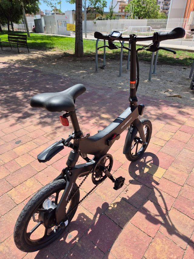 Bicicleta Eléctrica Plegable Onebot S6 Negra