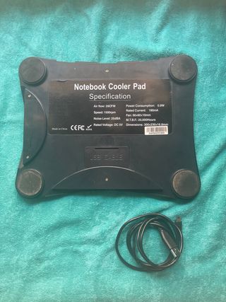 Ventilador para portátil con 3 ventiladores
