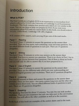 Cambridge Practice Tests for First Certificate ...