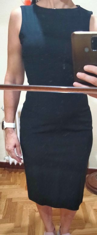 Vestido Massimo Dutti Negro