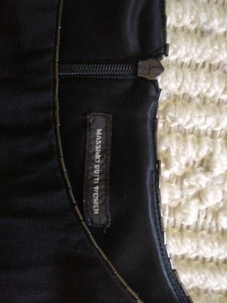 Vestido Massimo Dutti Negro