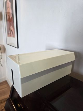 Caja Organizadora de Cables Blanca