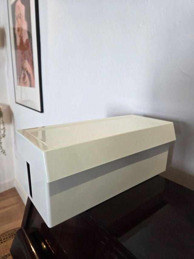 Caja Organizadora de Cables Blanca