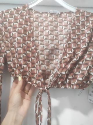 Blusa NOVA Manga Boca Sino SEXY- 5€