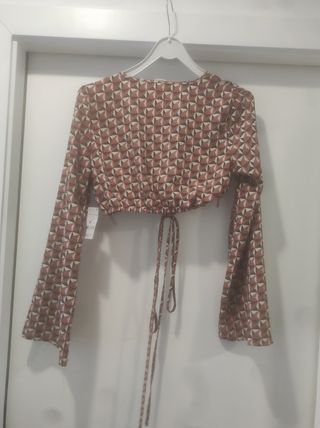 Blusa NOVA Manga Boca Sino SEXY- 5€