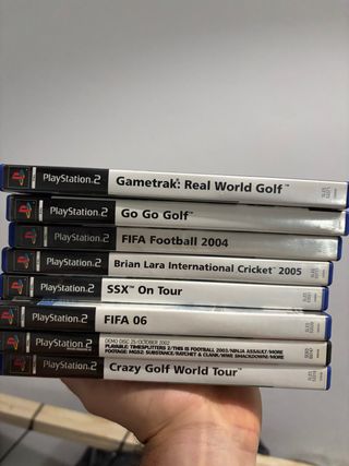 Pack 7 Juegos PS2
