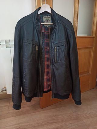 Chaqueta de Cuero Chevignon Talla L