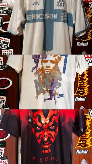 Lotto 3 T-shirt Vintage Multicolor