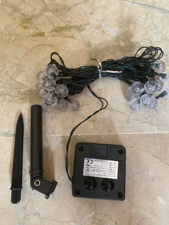 Guirnalda Bombillas Led Solar