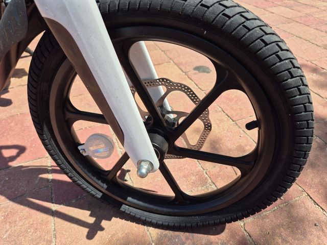 Bicicleta eléctrica plegable Onebot S6 Blanca