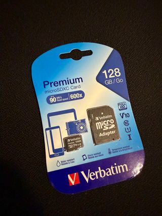 Tarjeta microSDXC Verbatim 128 GB