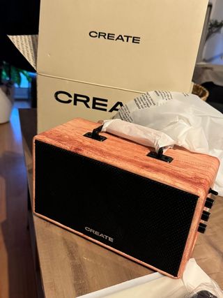 Altavoz Bluetooth Retro madera