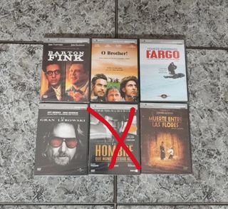 Colección Películas DVD Hermanos Coen