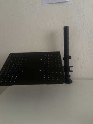 Brazo para portátil negro o soporte veda