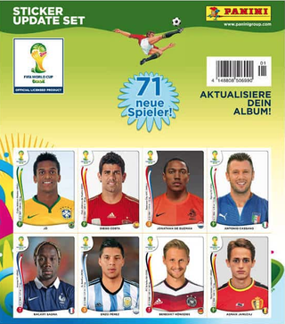 Caderneta Mundial Brasil 2014 PANINI - por colar!