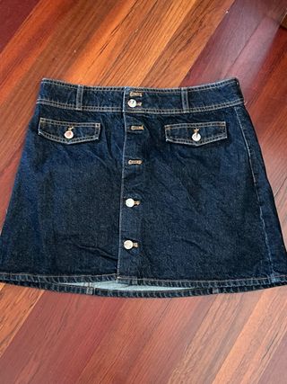 Falda vaquera H&M Talla 40