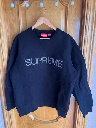 Sudadera Supreme Negra