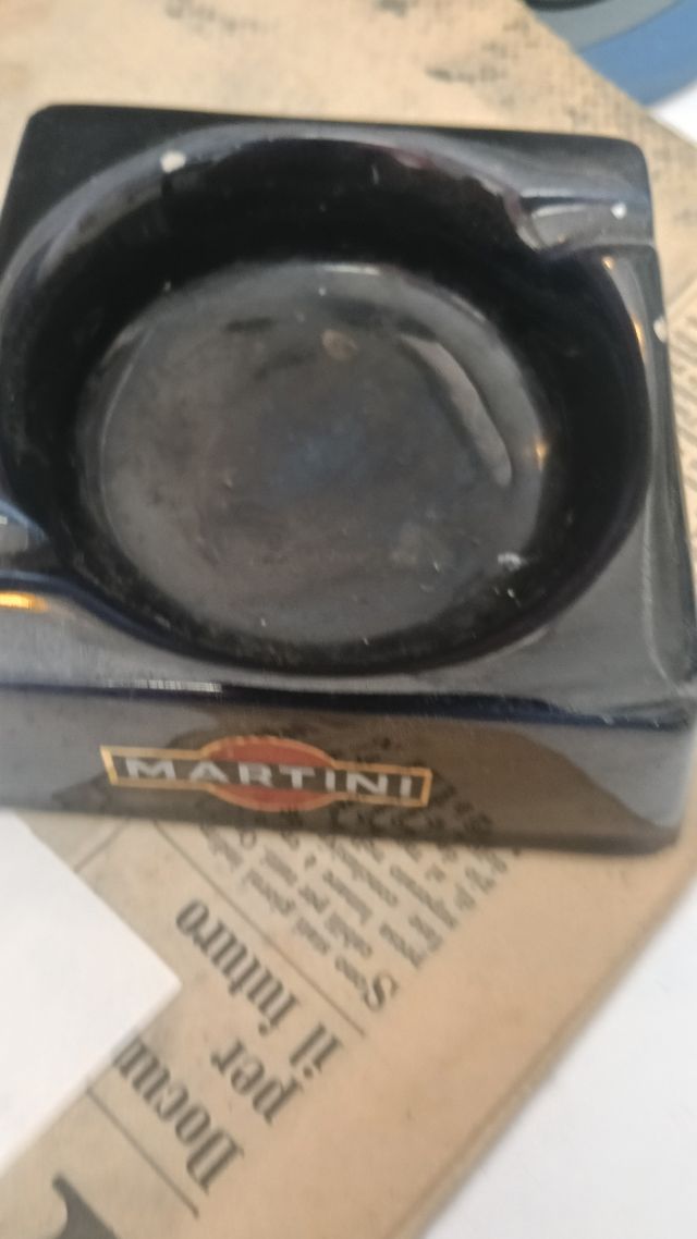 Posacenere Martini nero
