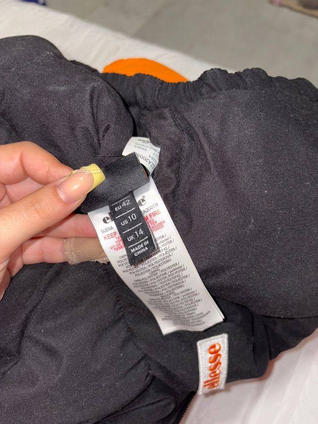 Chaqueta Ellesse Negra Mujer