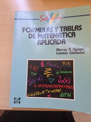 Formulas y Tablas de Matematica Aplicada (Spani...