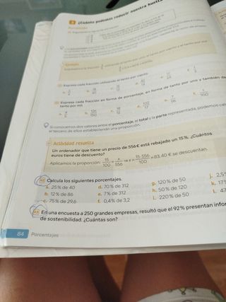 Matemáticas. 2 Secundaria. Revuela. Comunidad d...