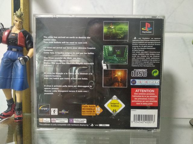 Juego play station 1 virus It IS aware