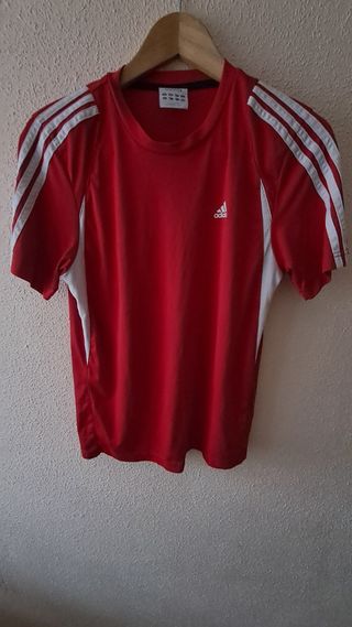 Camiseta Adidas Chico Roja