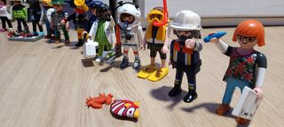 Colección Libros y muñecos Playmobil   Profesiones