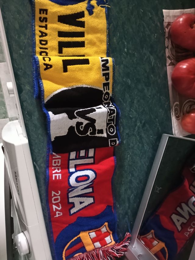 Bufanda Villarreal vs Barcelona Liga