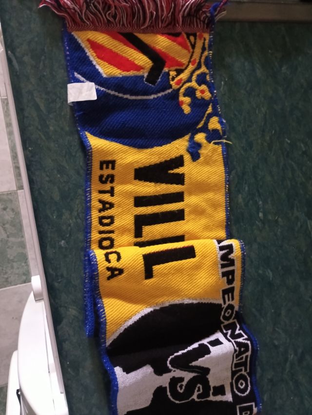 Bufanda Villarreal vs Barcelona Liga