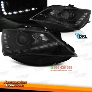 FAROS CON LUZ DIURNA REAL PARA SEAT IBIZA 6J 12-1