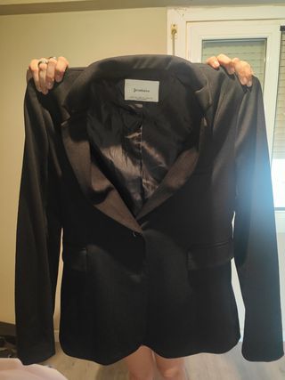 Americana Stradivarius Negra Talla XL