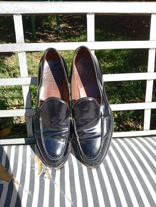 Mocassini GREEN GEORGE Pelle Lucida Neri