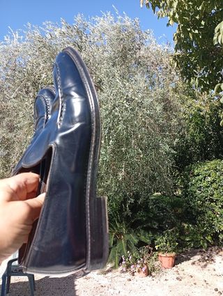 Mocassini GREEN GEORGE Pelle Lucida Neri