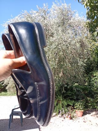 Mocassini GREEN GEORGE Pelle Lucida Neri