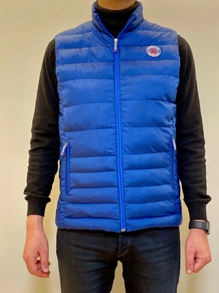 Chaleco acolchado Giorgio Di Mare azul