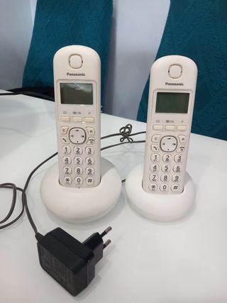 Teléfono Inalámbrico Panasonic Blanco