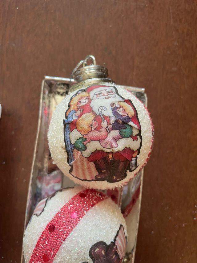 Set 8 Palline Natale