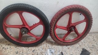 LLANTAS STAR X ROJAS BMX  BH CALIFORNIA