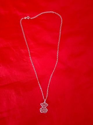 Collar Plata Ley 925 Oso