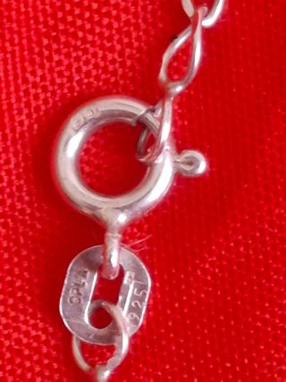 Collar Plata Ley 925 Oso