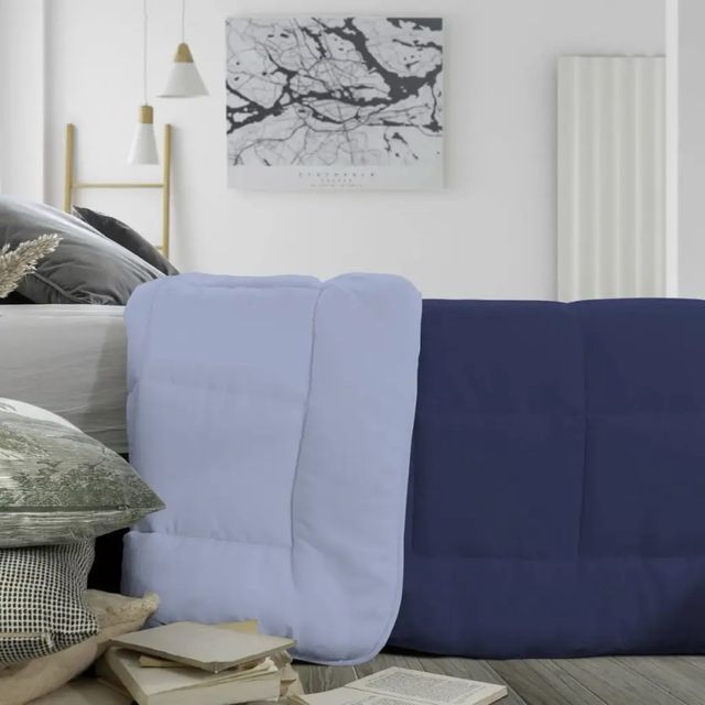 Edredón Nórdico Reversible azul Icelands
