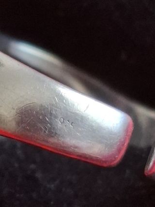 Anillo Plata Ley 925 ajustable