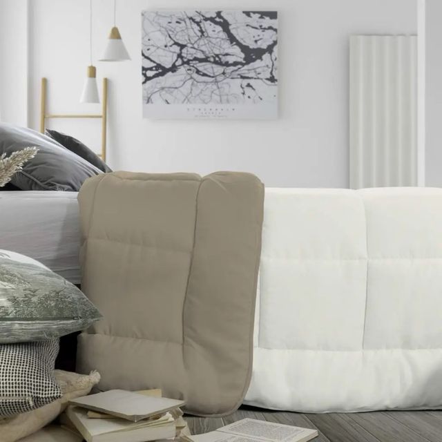 Edredón Nórdico Reversible Beige Icelands